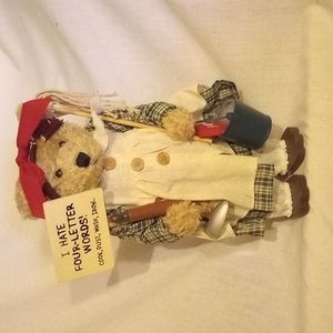 🍁Autumn Closeout SALE 25%🍂Don't Miss Out Housekeeping Bear figuring🍂